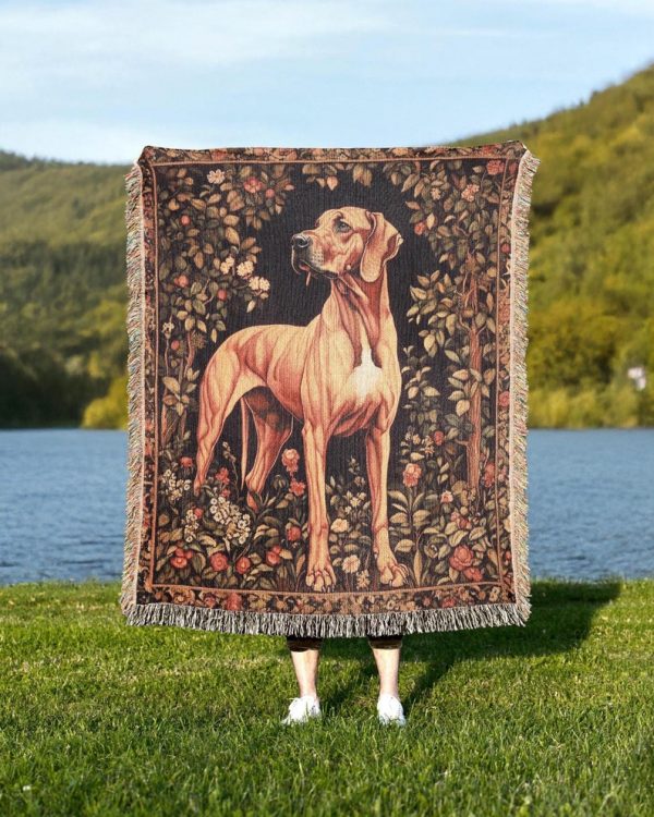 Great Dane Woven Blanket