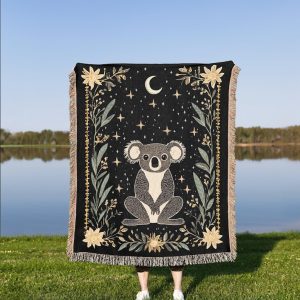 Koala Woven Blanket