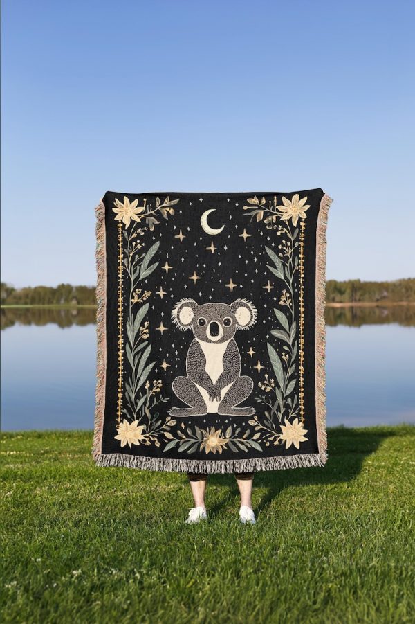 Koala Woven Blanket