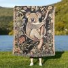 Koala Woven Tapestry Blanket