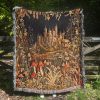 Medieval Castle Tapestry Blanket