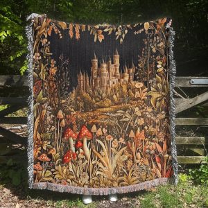 Medieval Castle Tapestry Blanket