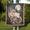 Medieval Dragon Blanket