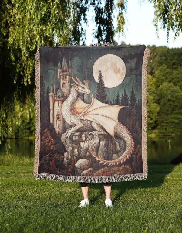 Medieval Dragon Blanket