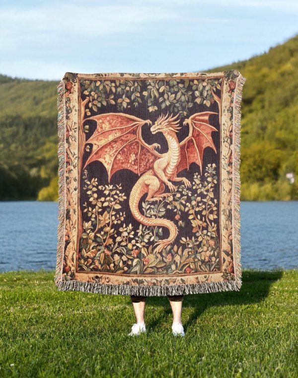 Medieval Dragon Blanket