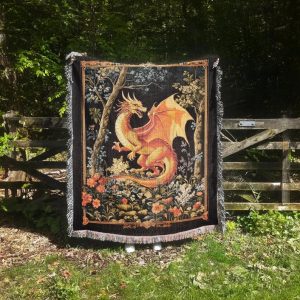 Medieval Dragon Blanket