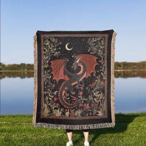 Medieval Dragon Blanket