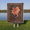 Medieval Dragon Blanket