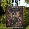 Medieval Dragon Blanket