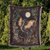 Medieval Dragon Blanket