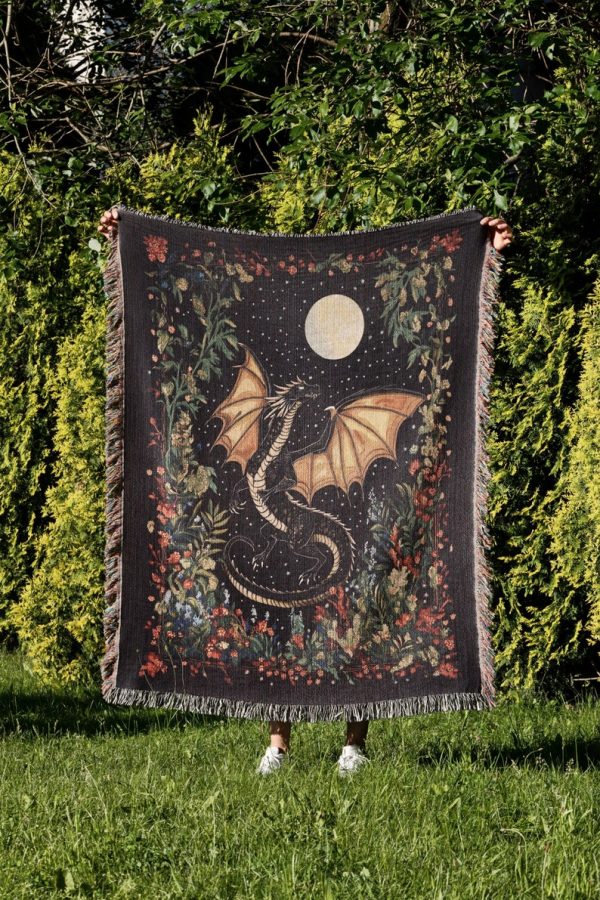 Medieval Dragon Blanket