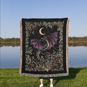 Medieval Dragon Blanket