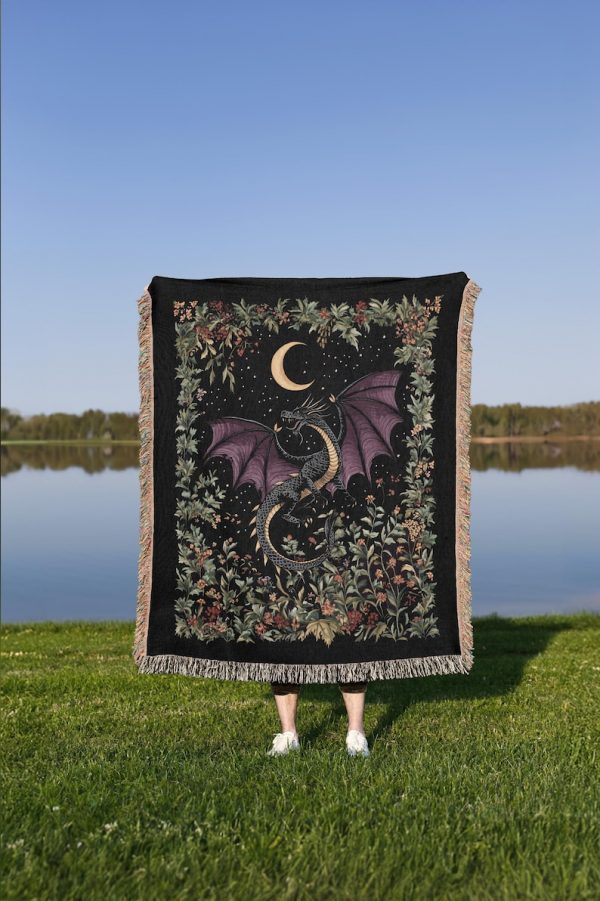 Medieval Dragon Blanket