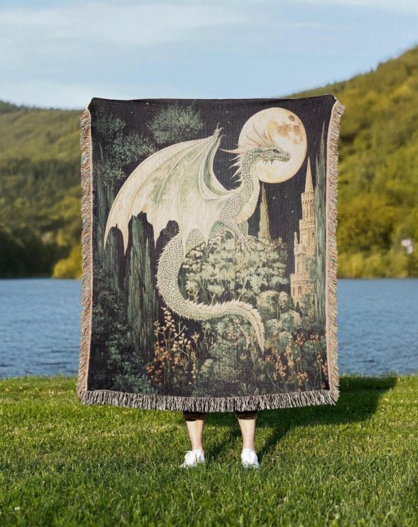 Medieval Dragon Blanket