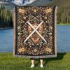 Medieval Sword Tapestry Blanket