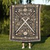 Medieval Sword Tapestry Blanket