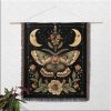 Moon Phase Goth Blanket