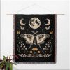 Moon Phase Goth Blanket