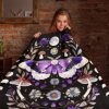 Moon Phase Moth Blanket