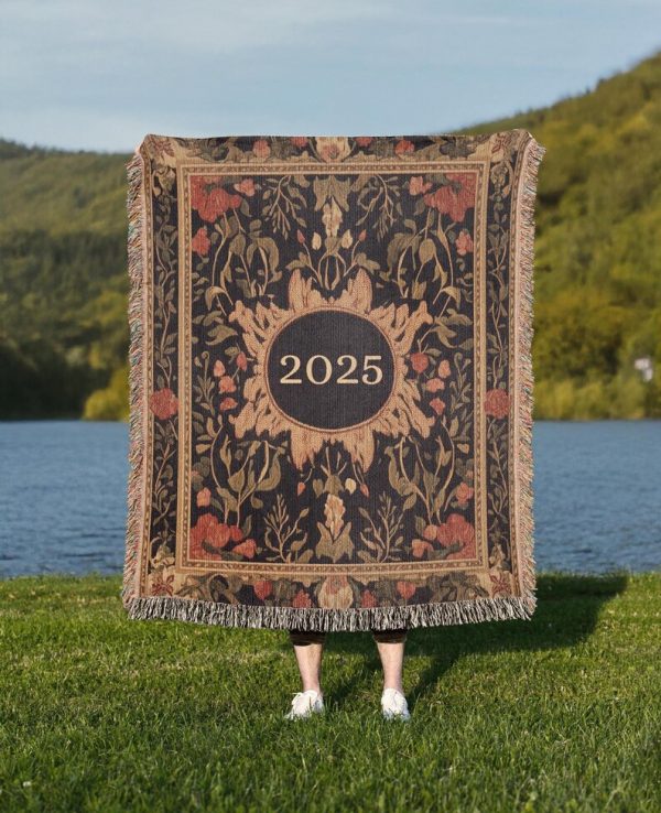 New Year Throw Blanket