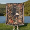 Panda Woven Throw Blanket