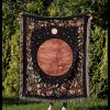 Planet Mars Woven Blanket