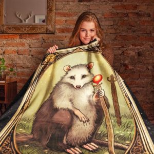 Possum Tarot Blanket