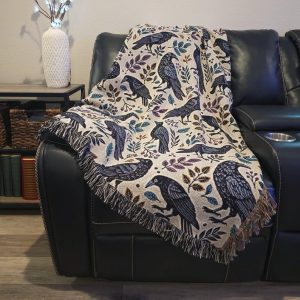 Ravens Woven Blanket