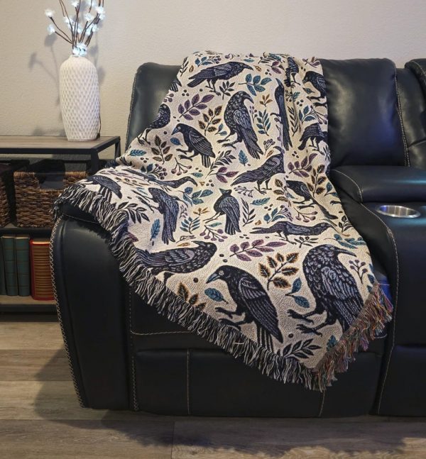 Ravens Woven Blanket