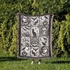 Spooky Halloween Tapestry Blanket