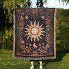 Sun And Moon Woven Blanket