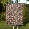 Sun And Moon Woven Blanket