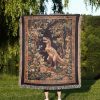 T-Rex Woven Blanket