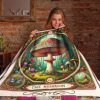 Tarot Mushroom Blanket