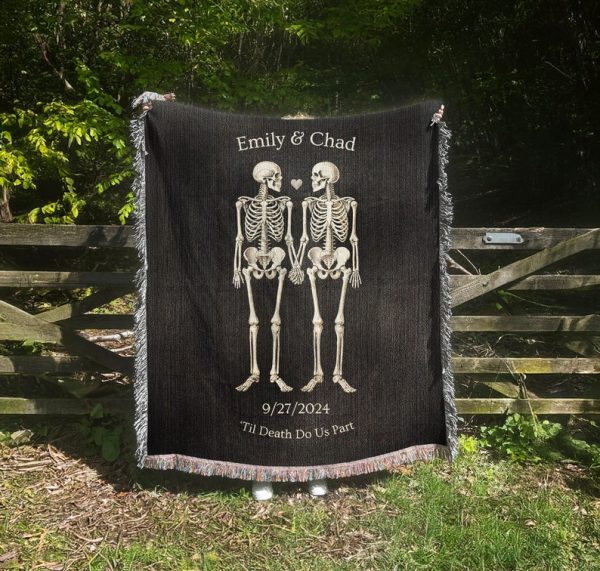 Til Death Custom Wedding Blanket