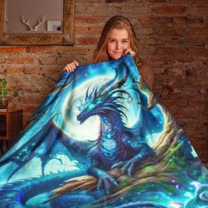 Witchy Dragon Blanket