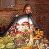 Witchy Mushroom Blanket
