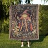 Wizard Frog Woven Blanket