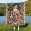 Wizard Frog Woven Blanket