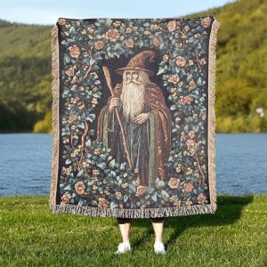 Wizard Merlin Woven Blanket