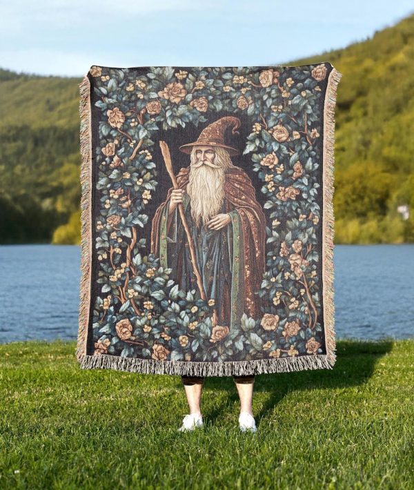 Wizard Merlin Woven Blanket
